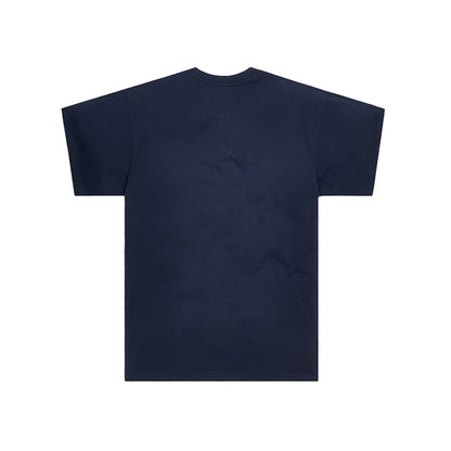 Kith For Major League Baseball New York Yankees Icon Script Box Tee Navy