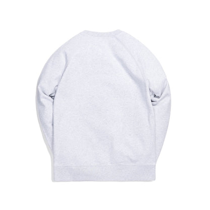Kith For Major League Baseball New York Yankees Satin Crewneck Light Heather Grey