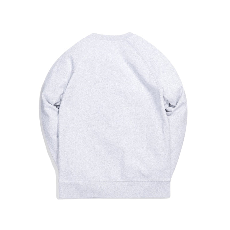 Kith For Major League Baseball New York Yankees Satin Crewneck Light Heather Grey