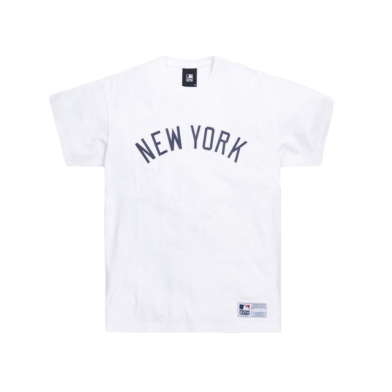 Kith For Major League Baseball New York Yankees Tee White