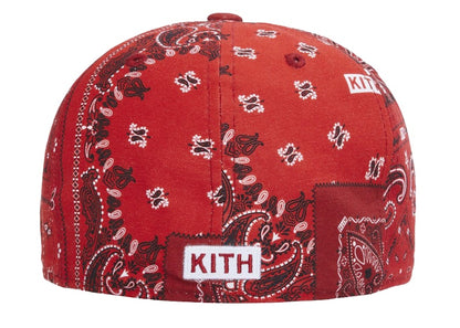 Kith New Era Yankees Deconstructed Bandana Low Profile Cap Pyre