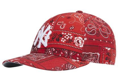 Kith New Era Yankees Deconstructed Bandana Low Profile Cap Pyre