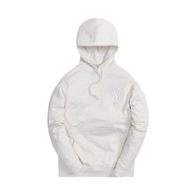 Kith For The New York Yankees Williams III Hoodie Heather Oatmeal