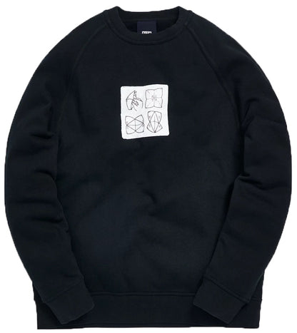 Kith Fortune Teller Crewneck Black