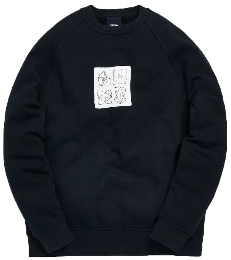 Kith Fortune Teller Crewneck Black