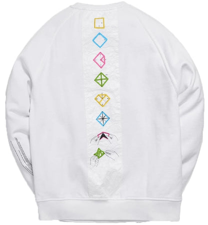Kith Fortune Teller Crewneck White