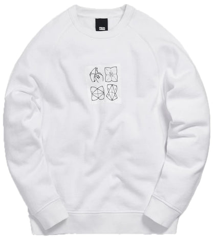 Kith Fortune Teller Crewneck White
