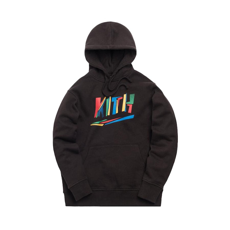 Kith Fractured Hoodie Espresso