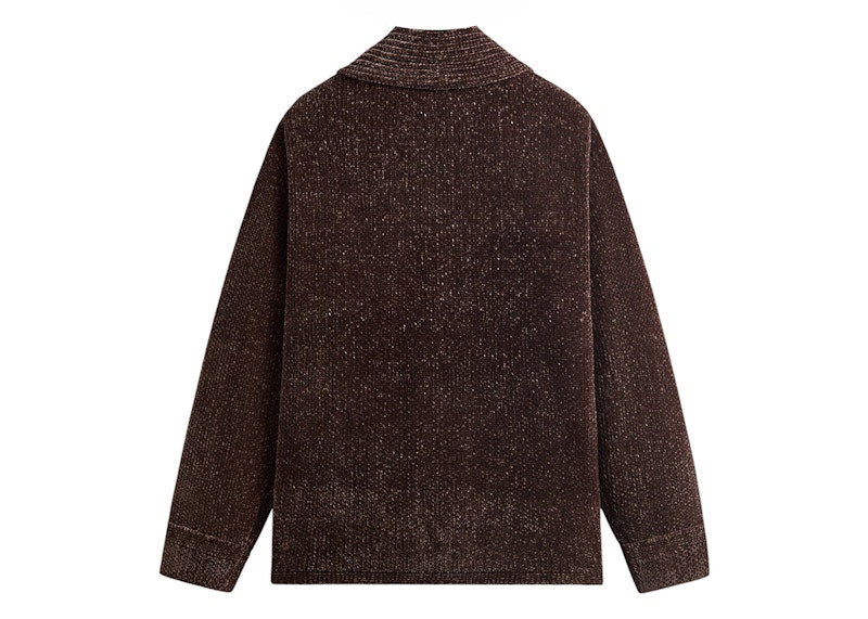 Kith Francis Chenille Shawl Collar Coat Confection