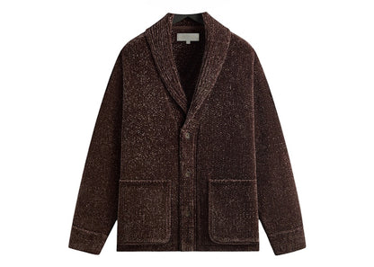 Kith Francis Chenille Shawl Collar Coat Confection