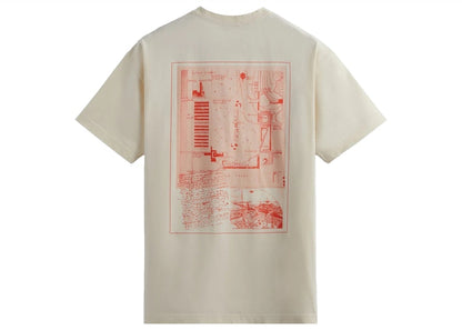 Kith Frank Lloyd Wright Foundation Drawing Tee Sandrift