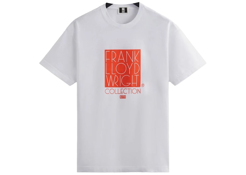Kith Frank Lloyd Wright Foundation Logo Tee White