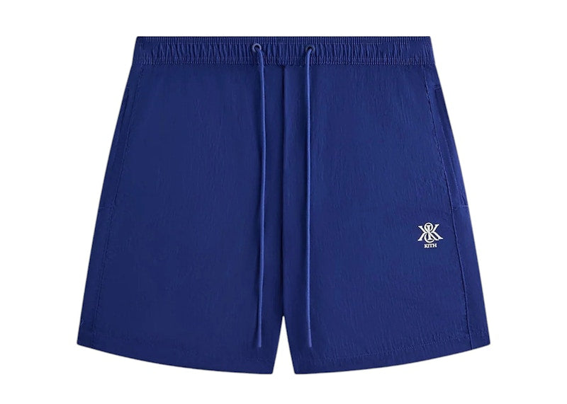 Kith Garment Washed Nylon Active Swim Short Current
