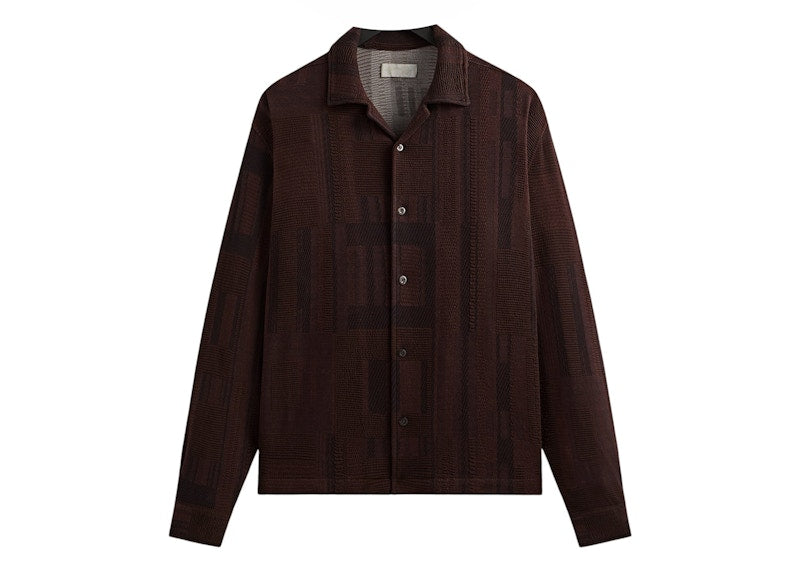 Kith Geometric Knit Cohen Shirt Incognito