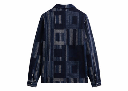 Kith Geometric Knit Cohen Shirt Nocturnal