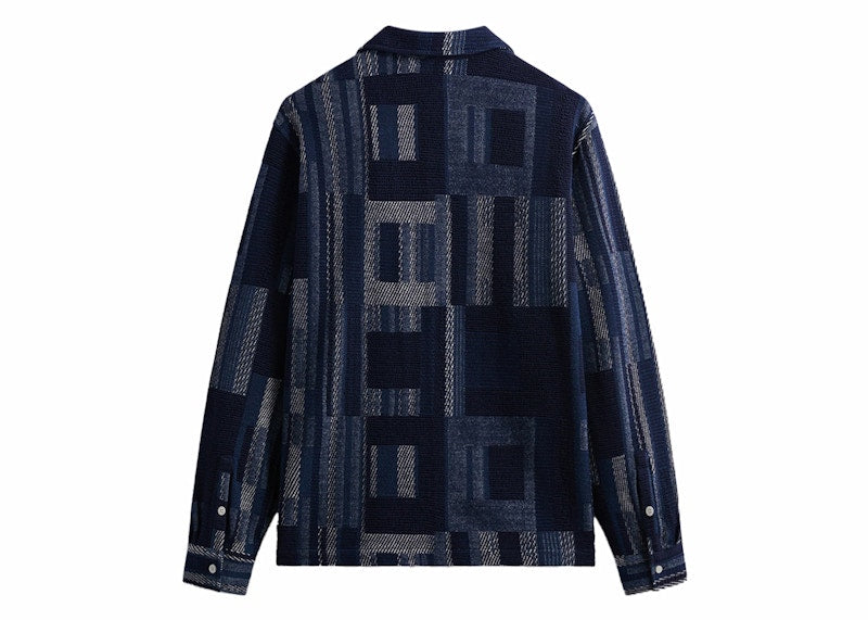 Kith Geometric Knit Cohen Shirt Nocturnal