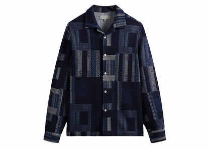 Kith Geometric Knit Cohen Shirt Nocturnal