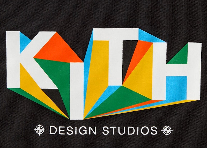 Kith Geometric Tee Black
