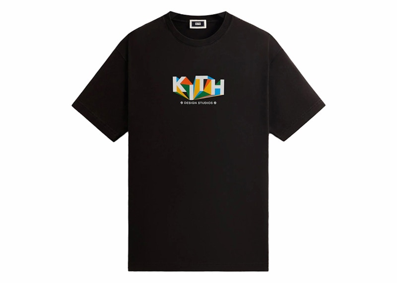 Kith Geometric Tee Black