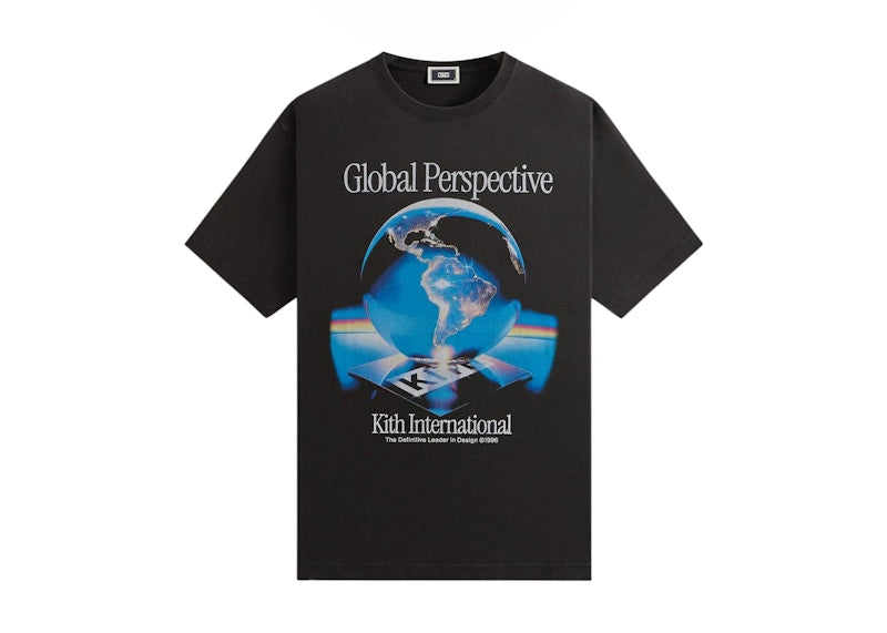 Kith Global Perspective Vintage Tee Black