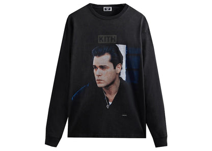 Kith Goodfellas Monologue Vintage Long Sleeve Tee Black