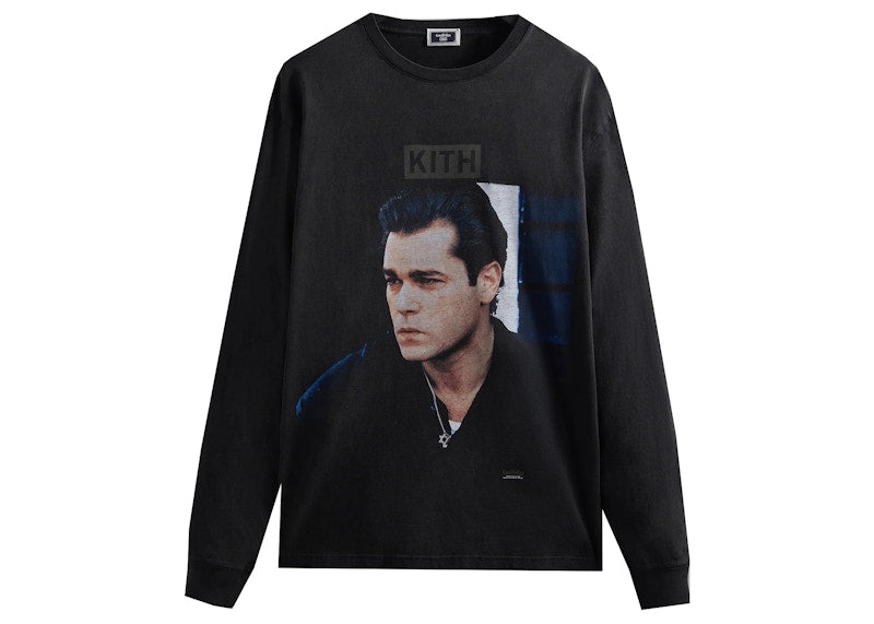 Kith Goodfellas Monologue Vintage Long Sleeve Tee Black