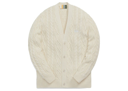 Kith Gramercy Cable Cardigan Sandrift