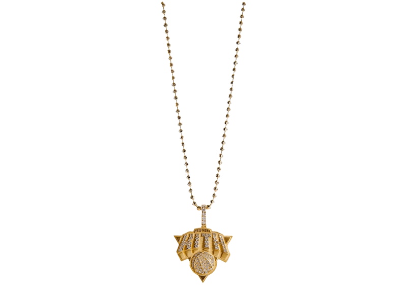 Kith Greg Yuna New York Knicks Pendant Gold