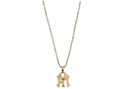 Kith Greg Yuna for New York Yankees Pendant Necklace Gold