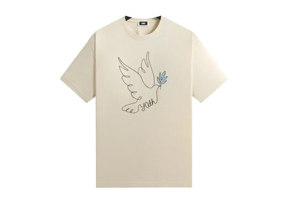 Kith Hanukkah Dove Tee Sandrift