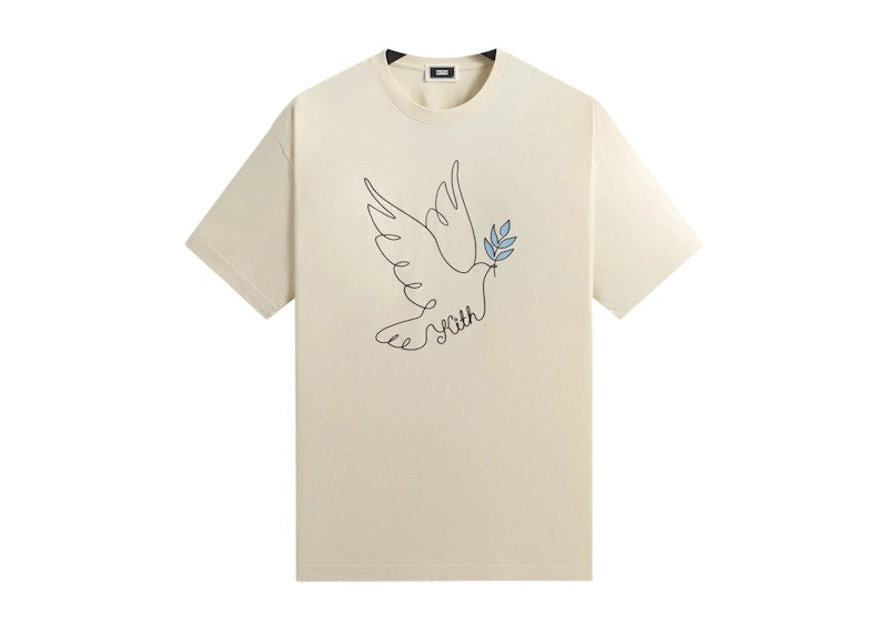 Kith Hanukkah Dove Tee Sandrift