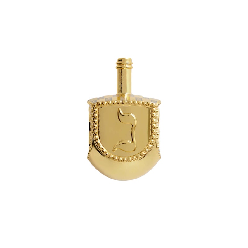 Kith Hanukkah Dreidel Bright Gold
