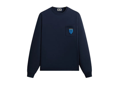 Kith Hanukkah Stained Glass Long Sleeve Tee Nocturnal
