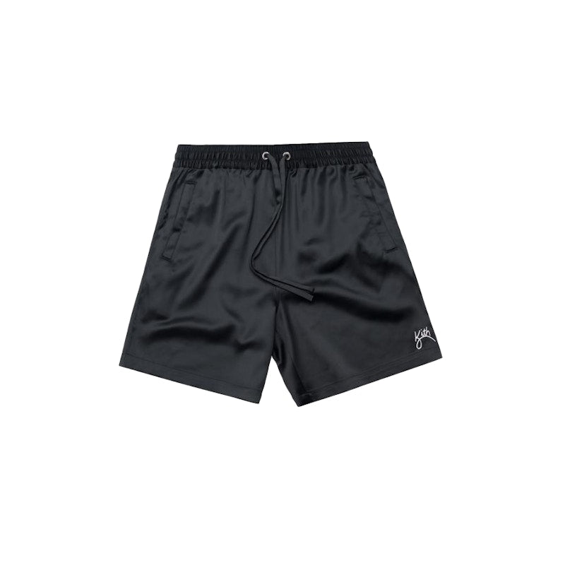 Kith Hardaway Satin Shorts Black