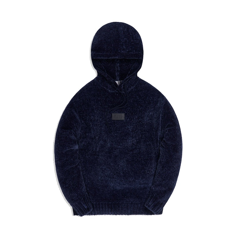 Kith Hayes Chenille Hoodie Navy