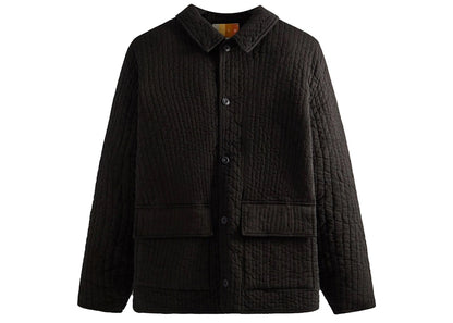 Kith Hayward Quilted Coaches Jacket Black