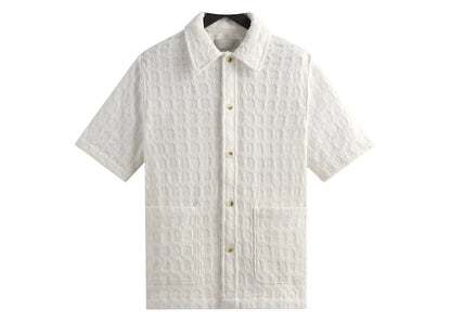 Kith Honeycomb Dobby Boxy Collared Overshirt Skill
