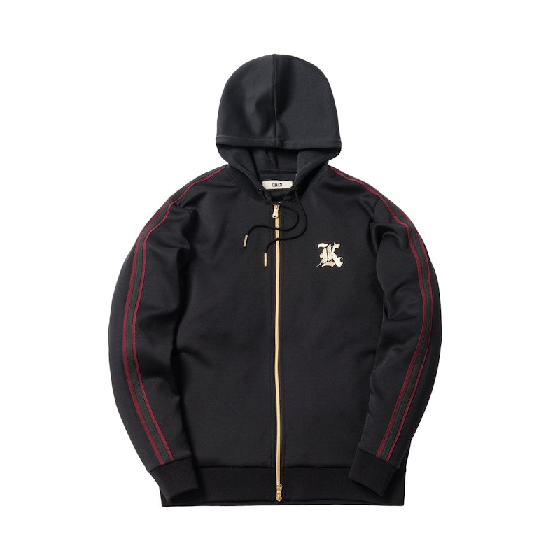 Kith Hooded Track Jacket Anthracite