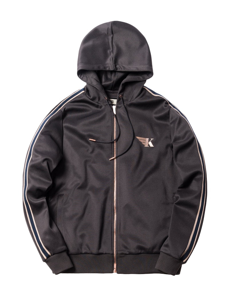 Kith Hooded Track Jacket Battleship