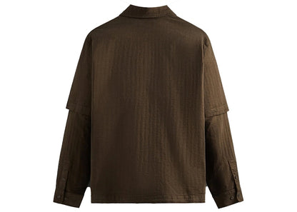 Kith Hyatt Double Sleeve Shirt Sandalwood