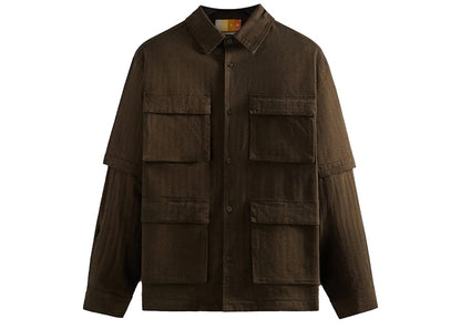 Kith Hyatt Double Sleeve Shirt Sandalwood