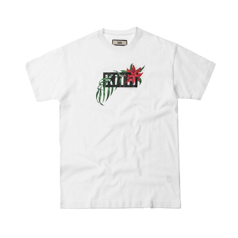 Kith In Bloom Classic Logo Tee White