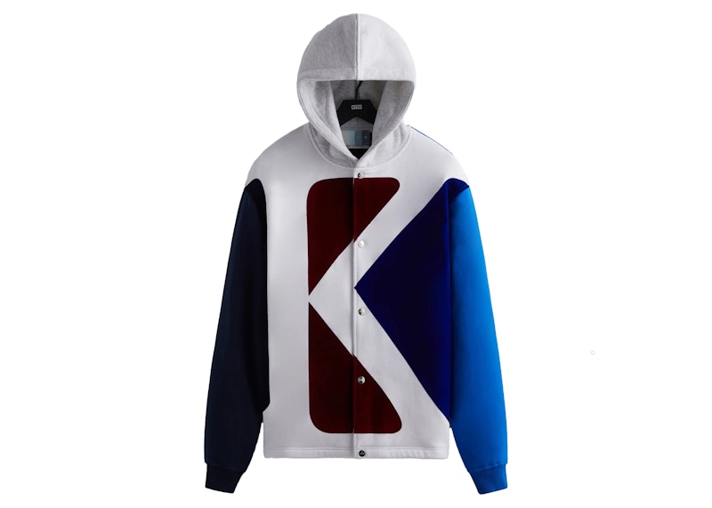 Kith Initial K Hooded Coaches Jacket Nocturnal
