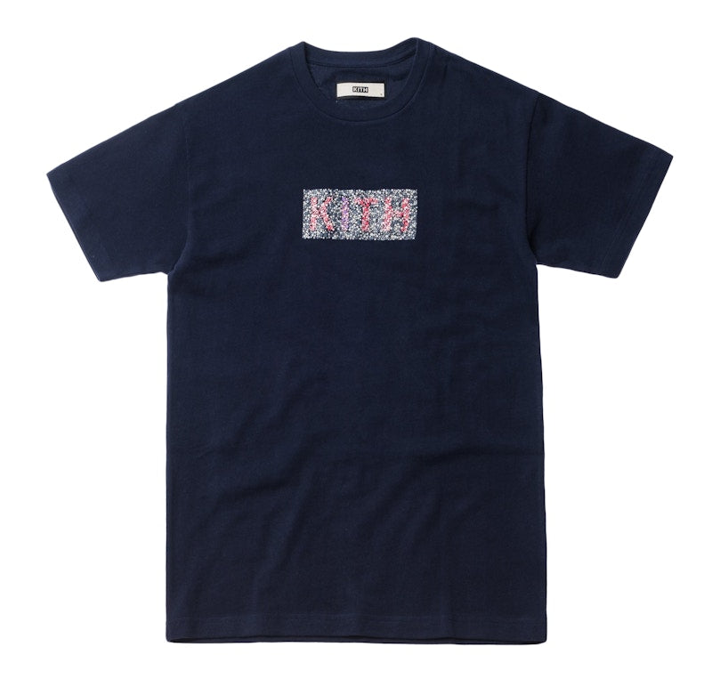 Kith Ishiahara Test Classic Logo Tee Navy