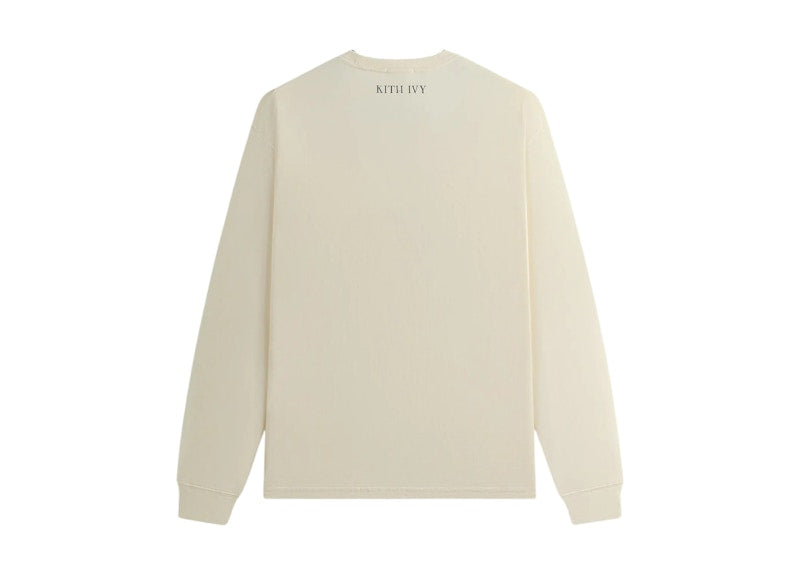 Kith Ivy Classic Logo Long Sleeve Tee Sandrift