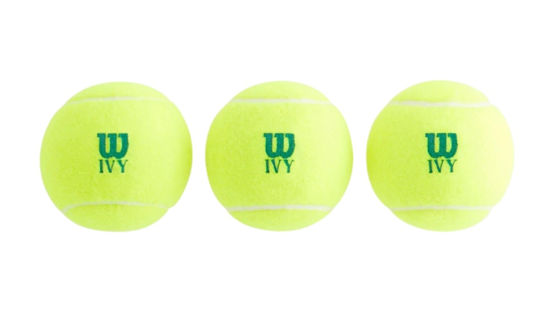 Kith Ivy Padel Ball Set (3 Pack) Yellow