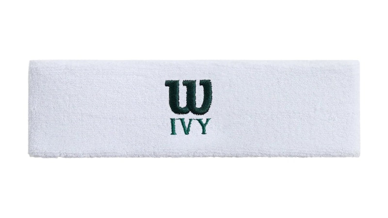 Kith Ivy Wilson Classic Terry Headband White