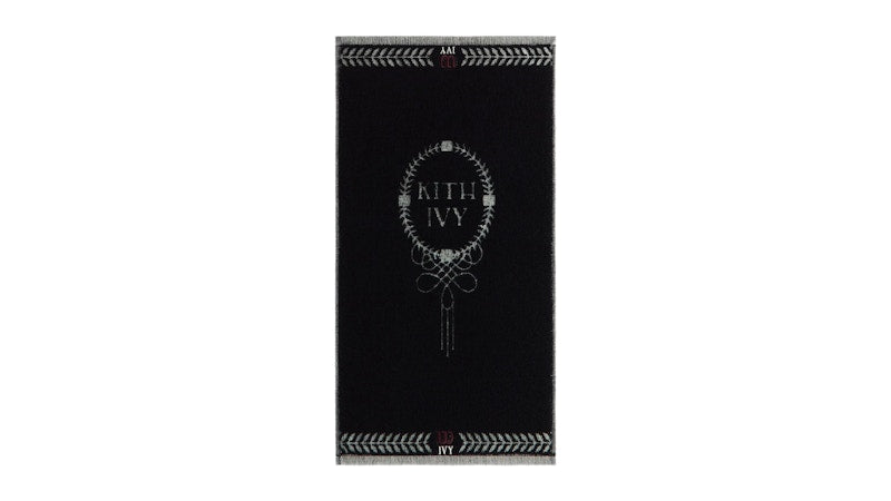 Kith Ivy Wilson Jacquard Club Towel Black