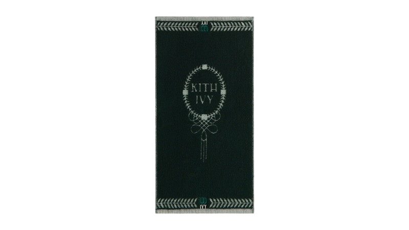 Kith Ivy Wilson Jacquard Club Towel Ivy Green