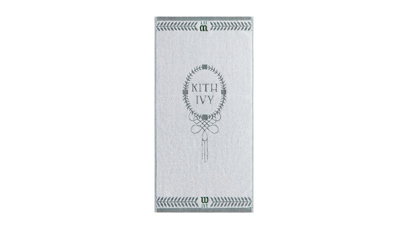 Kith Ivy Wilson Jacquard Club Towel White